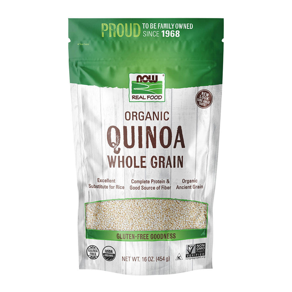 Now Real Foods Organic Quinoa Whole Grain, 16 Oz
